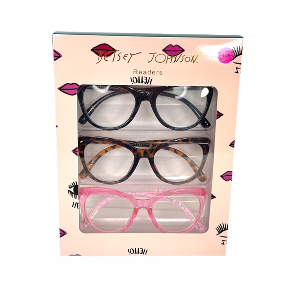 Betsey Johnson Cat’s Eye Reading Glasses +1.50 - Picture 5 of 5